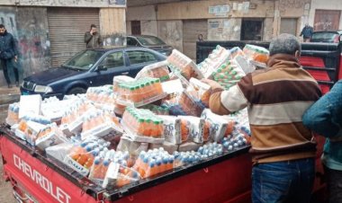 إعدام 1648 كجم أغذية غير صالحة للاستخدام الآدمي بالبحيرة