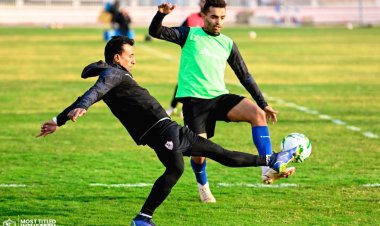 تدريبات قوية للاعبي الزمالك.. وانتظام حازم إمام