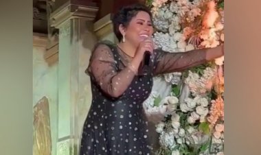 رغم انفصالها عن حسام حبيب.. «شيرين» تثير الجدل بعد ظهورها ببطن منتفخ في أحد الأفراح