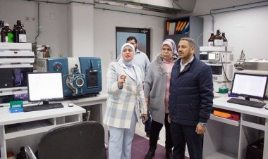  وفد عُماني يزور «متبقيات المبيدات» ويشيد بالتطور التكنولوجي 