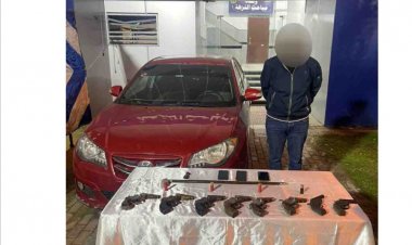 القبض على مسجل خطر بحوزته «أسلحة» بالقاهرة