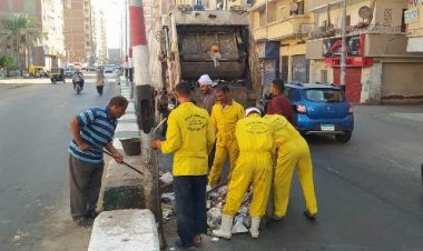حملات نظافة مكثفة في 4 مدن بمحافظة الغربية