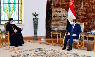 الرئيس السيسي يستقبل الكاردينال اللبناني ماربطرس الراعي
