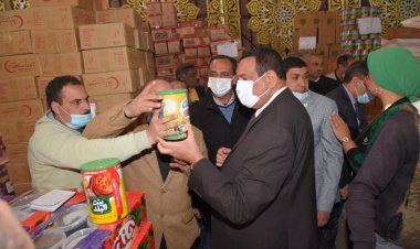 محافظ البحيرة يفتتح ثالث فروع معارض «أهلا رمضان» بأبو حمص