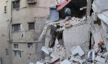 إصابة 3 أشخاص في انهيار عقار بالقليوبية