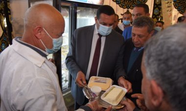 محافظ البحيرة يفتتح معرض «أهلا رمضان» بإيتاي البارود