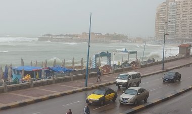 محافظة الإسكندرية تقرر تعطيل الدراسة لسوء الأحوال الجوية