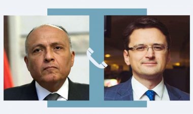 وزير الخارجية يتلقى اتصالاً هاتفياً من نظيره الأوكراني لبحث «الأزمة الأوكرانية»