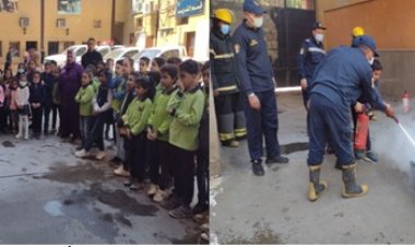 إدارة الحماية المدنية بالأقصر تستقبل زيارة لعدد من تلاميذ إحدى المدارس