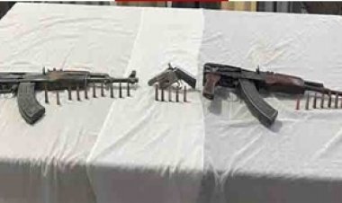 ضبط أسلحة نارية وهاربين من أحكام فى حملة أمنية باسيوط