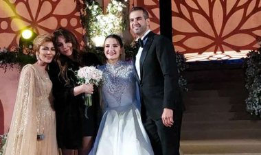 منى زكي توضح لإليسا سبب تغيب أحمد حلمي عن حفل زفاف شام الذهبي