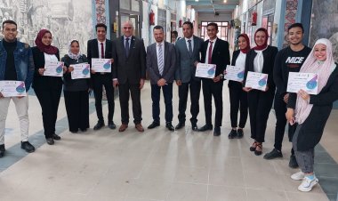 اختتام فاعليات المعسكر التدريبي الأول لنادي ريادة الأعمال بجامعة الأقصر