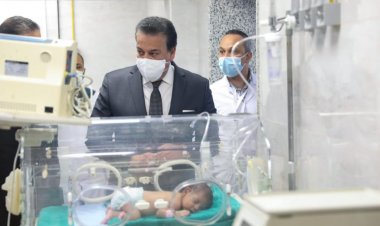 بالصور.. تفاصيل زيارة خالد عبد الغفار لـ«مستشفى هليوبوليس»