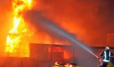 تفحم جثة فتاة في حريق ضخم بعقار سكنى بمنطقة المنيل بمصر القديمة