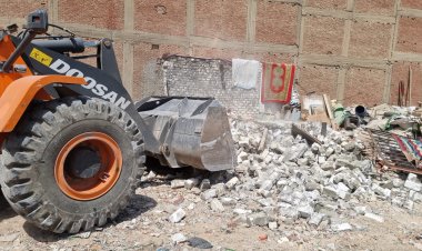 الموجه الـ19.. حملات لإزالة التعديات على الأراضي الزراعية بالجيزة