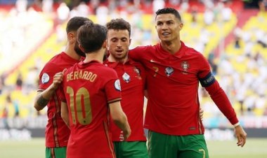 رونالدو وجوتا يقودان تشكيل البرتغال ضد مقدونيا الشمالية في تصفيات المونديال