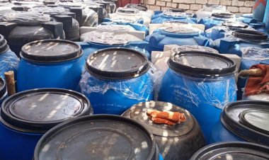 ضبط 15 طن مخلل غير صالح للاستهلاك الآدمي بالبحيرة