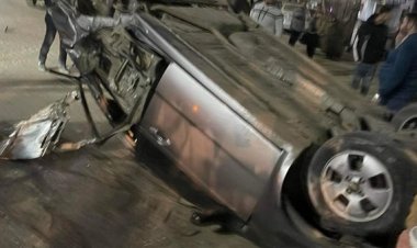 إصابة معاونة وزير التنمية المحلية إثر حادث تصادم بطريق حلوان