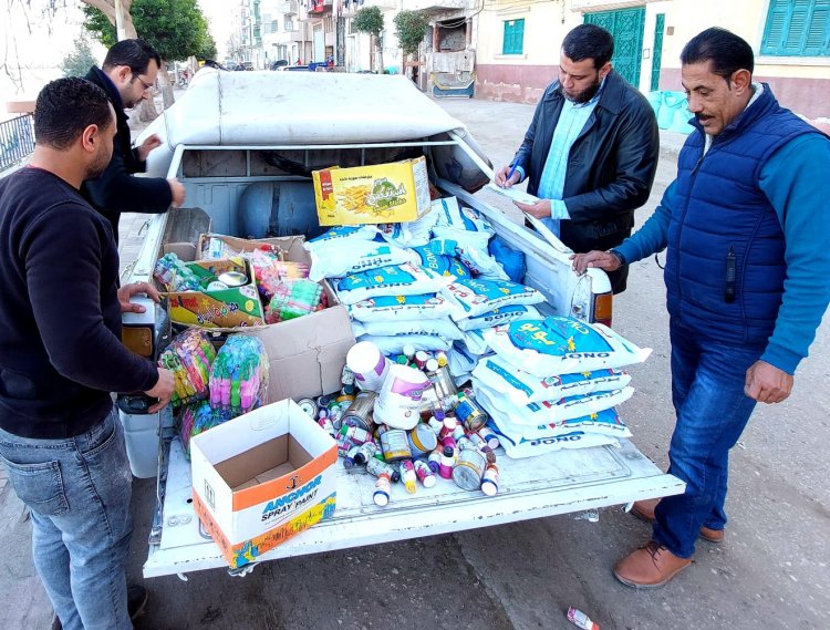 ضبط 1600 قطعة حلوى مجهولة المصدر في البحيرة