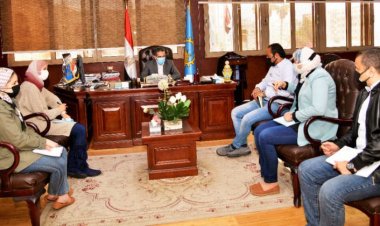 محافظ الغربية يناقش محورى التنمية البشرية والتمكين الاقتصادي في «حياة كريمة»