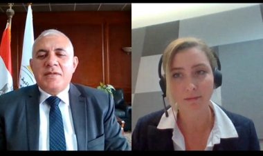 وزير الري يلتقي مع مسئولي المعهد الدولي للمياه بستوكهولم