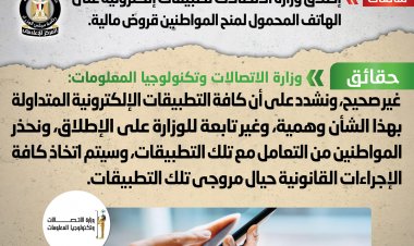 الحكومة تنفي منح قروض مالية عبر تطبيقات إلكترونية