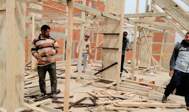 حملات للتصدي لمخالفات البناء بالسنطة والمحلة وكفر الزيات