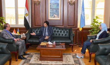 قنصل ليبيا لمحافظ الإسكندرية:  مصر لها دور الريادة في المنطقة