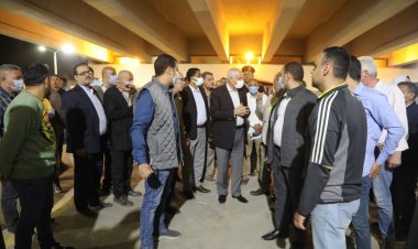 محافظ الجيزة يتفقد أعمال التطوير بنطاق أحياء العمرانية والطالبية