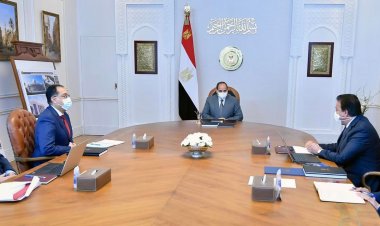 الرئيس يوجه بالتطوير الشامل لمعهد ناصر ليصبح مركزاً بحثياً ومدينةً طبيةً متكاملةً