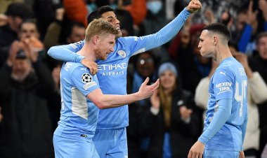 دي بروين يقود مانشستر سيتي للفوز على أتلتيكو مدريد في أبطال أوروبا