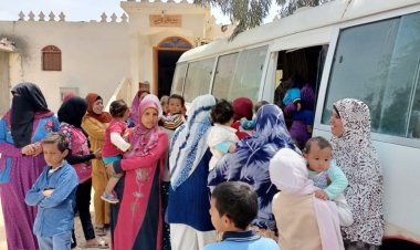 قوافل سكانية شاملة بمركزي وادي النطرون وحوش عيسى بالبحيرة