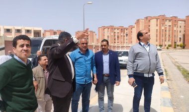 رئيس  جهاز «برج العرب الجديدة» يبدأ أولى جولاته بزيارة الإسكان الاجتماعي