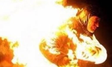 «حرق مراته بلتر بنزين».. ماذا حدث أعلى «كوبري نكلا» قبل الفطار؟