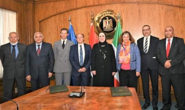 مصر وإيطاليا يوقعان خطاب تعاون لتحسين التعليم والتدريب في المجال الصناعي