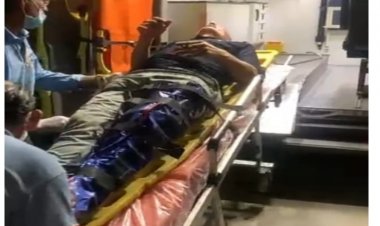 أمن القاهرة يساعد شخصا وينقله للمستشفى بحلوان