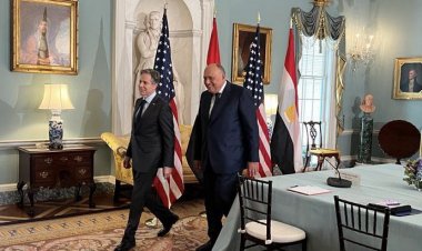 شكرى يبحث مع نظيره الأمريكي العلاقات الاستراتيجية بين القاهرة وواشنطن