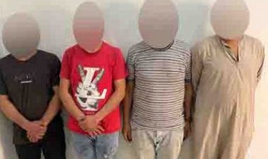 ضبط 4 أشخاص احتجزوا عامل بحلوان.. أجبروه على توقيع 12 إيصال أمانة 