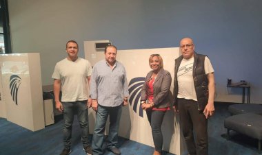 المنتجان هشام عبدالخالق ومحمد الشريف في بغداد للتحضير لفيلم تاريخي مصري عراقي