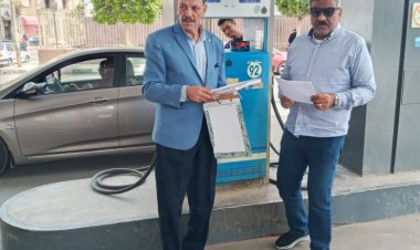 حملات مكثفة على المواقف ومحطات تمويل الوقود بالبحيرة لضبط أي تلاعب