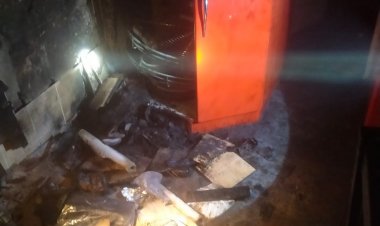 مبرد مياه يتسبب في نشوب حريق داخل شقة بالتجمع الأول| صور