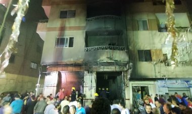 السيطرة على حريق بعمارة مكونة من 10 طوابق بمنطقة الهرم