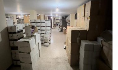 ضبط مكملات غذائية «مجهولة المصدر» داخل مخزن بالنزهة