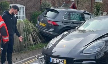 نجم مانشستر يونايتد يتعرض لحادث سير قبل مواجهة ليفربول