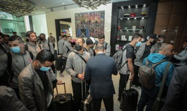 بعثة الأهلي تصل فندق الإقامة في كازابلانكا