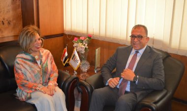 «خطاب والعربي» يبحثان التعاون بين التخطيط القومي وحقوق الإنسان