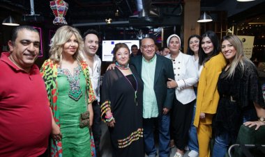 مصطفى قمر يجمع نجوم الفن والمشاهير في حفل إفطار بالشيخ زايد 