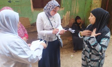 نجاح حملة طرق الأبواب لإعطاء لقاحات كورنا وتطعيم المواطنين بالغربية 