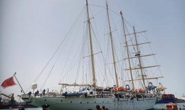 وصول الباخرة السياحية «star clipper» تحمل علم مالطا وعلى متنها 141 سائحا   