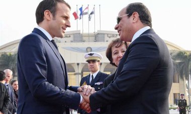 الرئيس السيسي يهنئ نظيره الفرنسي ماكرون بفوزه بولاية رئاسية جديدة